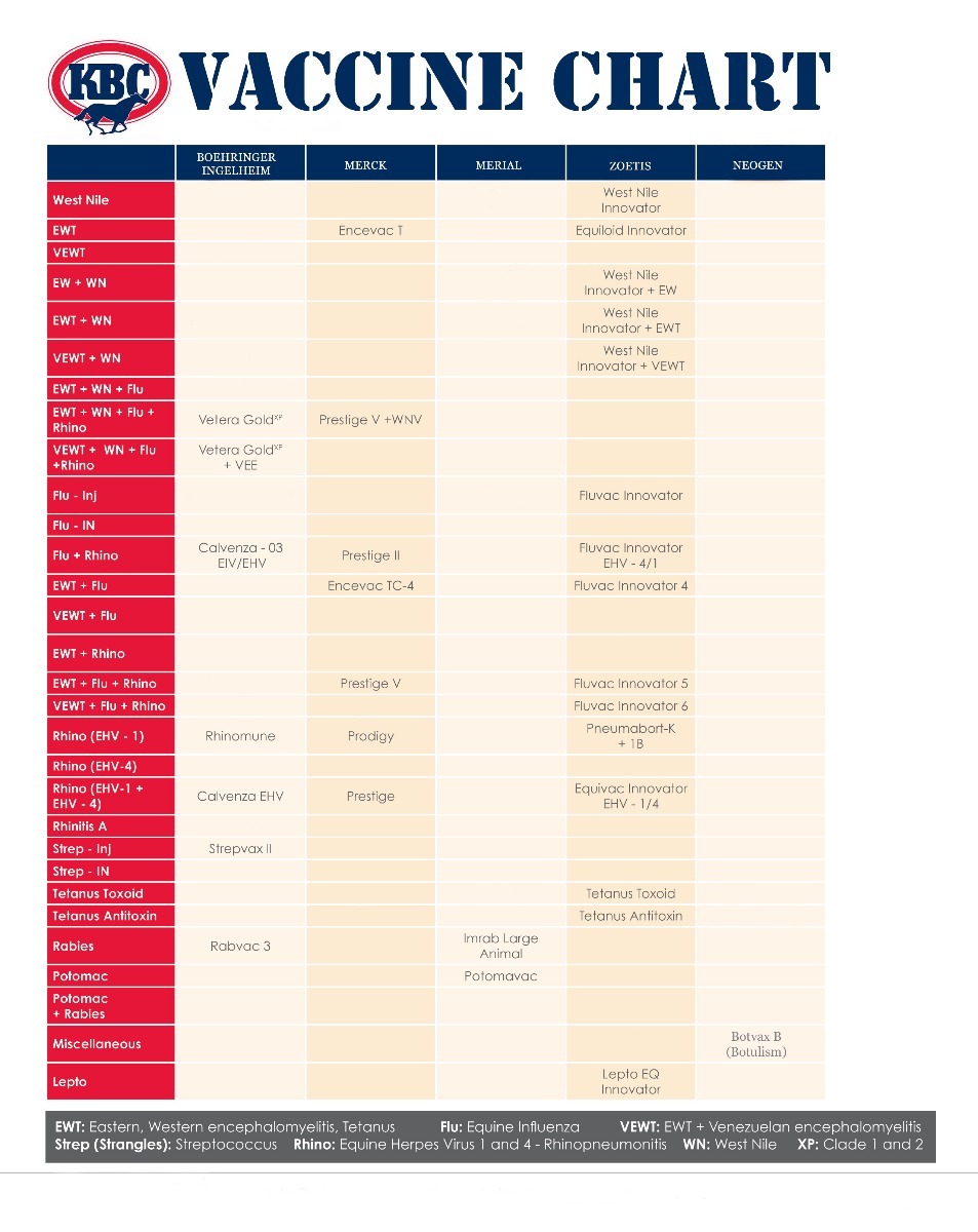 Vaccine Chart