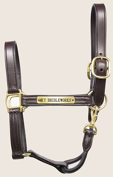 Brown Leather Halter